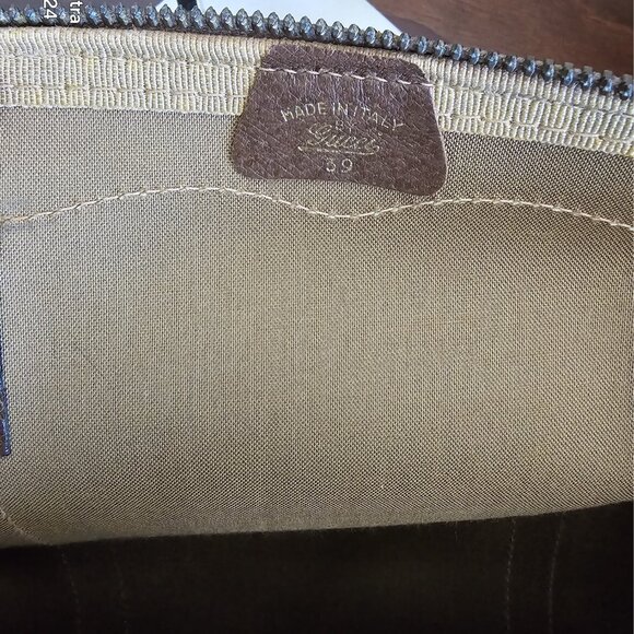 Authenticated Gucci Boston Handbag/Carryon ~ EVC ~ Vintage - Picture 7 of 16